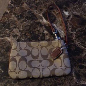 Coach wristlet